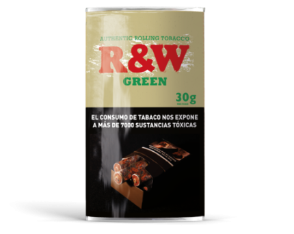 TABACO R & W GREEN x30gr
