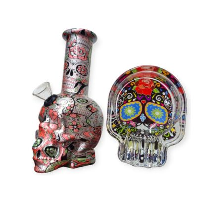 BONG VIDRIO 15 CM CATRINA X10U