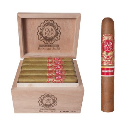CIG. CAPA FLOR ROBUSTO CONNECTICUT X20u