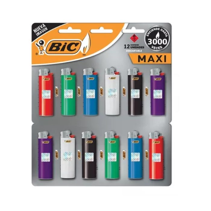 ENC PIEDRA BIC MAXI blist x12u - Imagen 1
