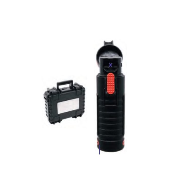 ENCENDEDOR USB OUTDOOR BLACK/RED C/ESTUCHE - Imagen 1
