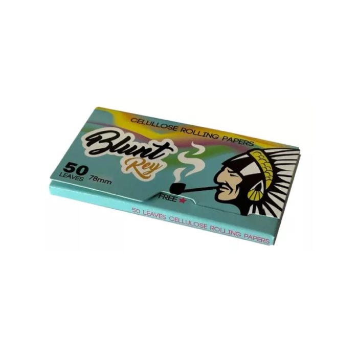 PAPEL CELULOSA BLUNT REY 25 LIB x50 HOJAS 78mm - Imagen 1