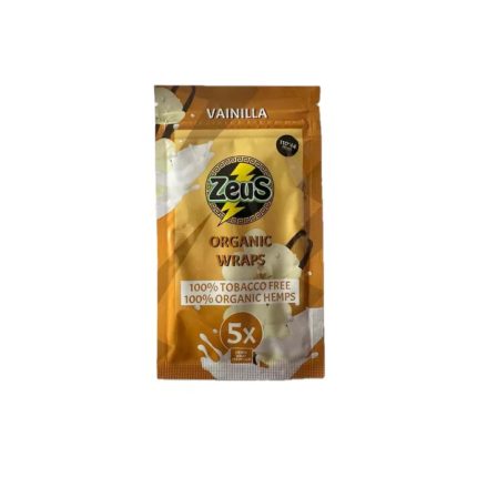 PAPEL ZEUS WRAP ORGANIC VAINILLA x25