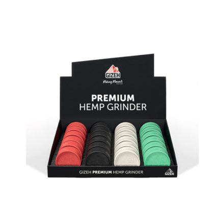 PICADOR GIZEH PLASTICO HEMP PREMIUM 55 MM 2 PARTES X24u