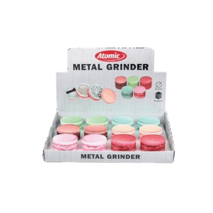 PICADOR METAL 4 PARTES MACARONS x12u