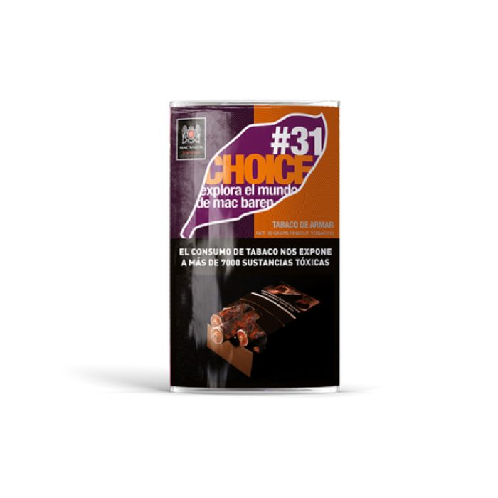 TAB MB CHOICE #31 ORANGE CHOCO x30gr - Imagen 1