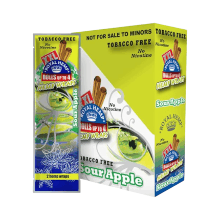 BLUNT ROYAL XXL x2 SOUR APPLE CAJA x25u