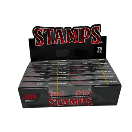 PAPEL BLOC STAMPS 1 1/4 BLACK 24 lLIB X300HOJ