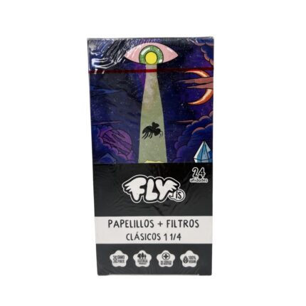 PAPEL FLY 1 1/4 CLASICO + TIPS X24LIB