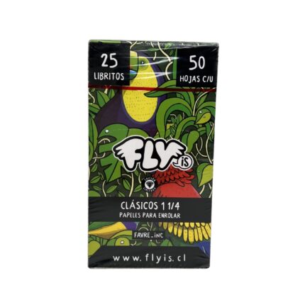 PAPEL FLY 1 1/4 CLASICO HOJ X25LIB