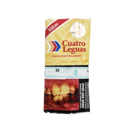 TABACO ARMAR CUATRO LEGUAS YELLOW X30GRS