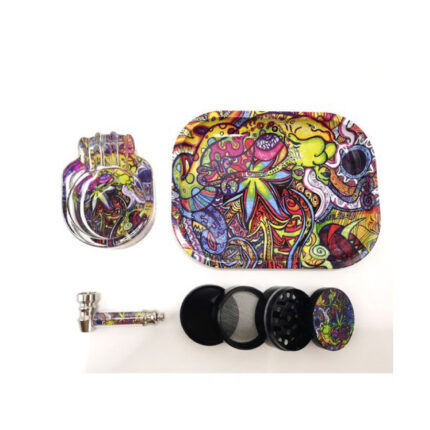 SET PICADOR/PIPA/BANDEJA/CENICERO XU