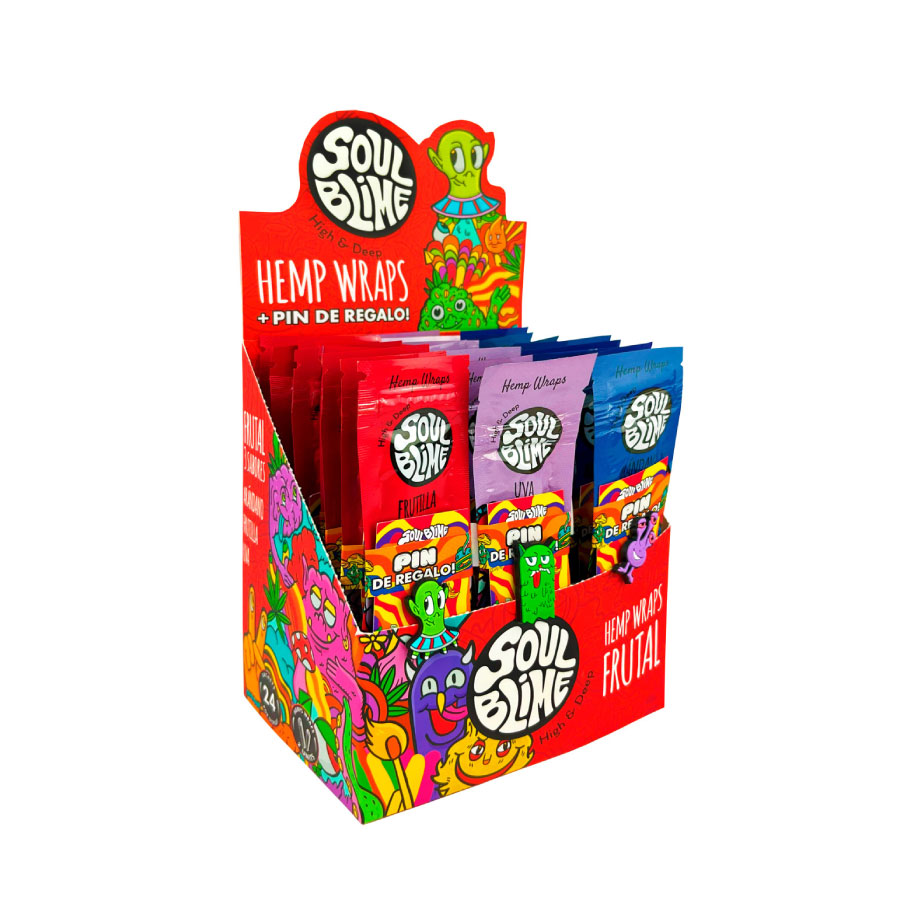 DISPLAY-SOULBLIME-WRAPS-FRUTAL-X24U-Distribuidora-El-Pulpo-2 DISPLAY SOULBLIME WRAPS FRUTAL X24U - Imagen 1