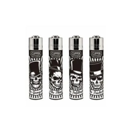 ENC. PIEDRA CLIPPER MAXI POKER BONES BLIST x24un