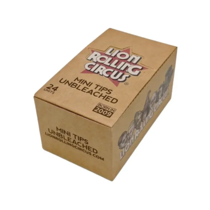 FILTRO TIPS LION SILVER UMBLEACHED X50HOJ